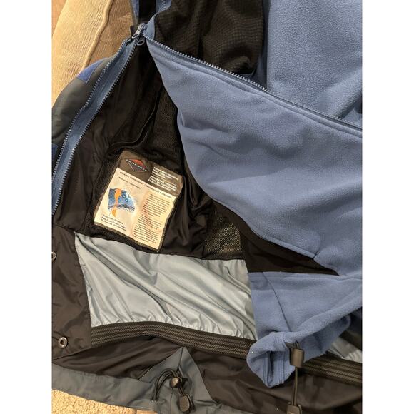 Blue Women's Columbia Titanium Omni Tech Winter Jacket S - Picture 11 of 12